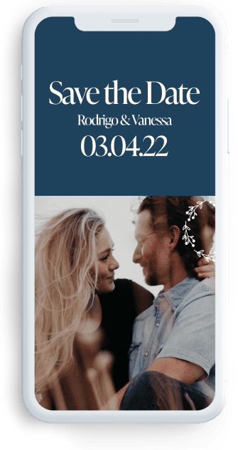 Template de um Save the Date